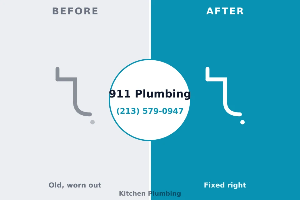 Before and after: plumbing company Mountain View, WY